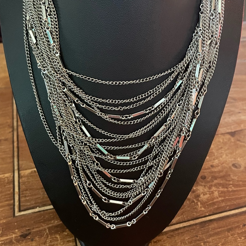 Vintage Kramer Multi Strand Necklace